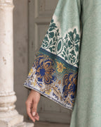 Hania Mint Handworked Kaftan