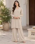 Iman Stone Embroidered Co-ord Set - image 1