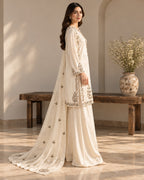 Noor Ivory Crystal Three-Piece - image 2