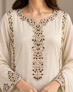 Noor Ivory Crystal Three-Piece - image 4